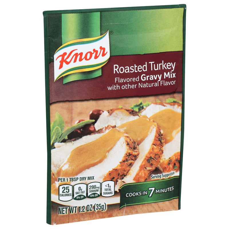 Knorr Mix Gravy Roasted Turkey - 1 Ounce, Case of 24