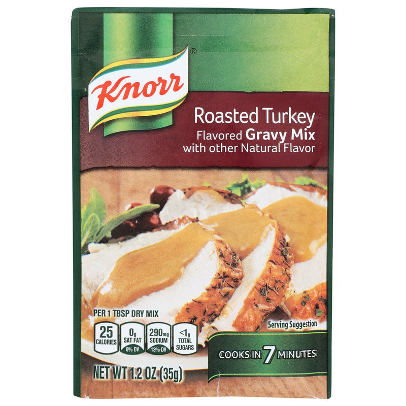 Knorr Mix Gravy Roasted Turkey - 1 Ounce, Case of 24