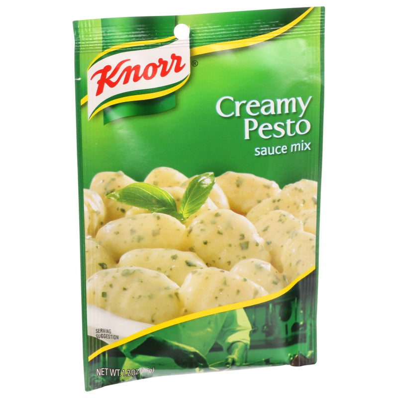 Knorr Mix Sauce Pasta Creamy Pesto - 1 Ounce, Case of 12