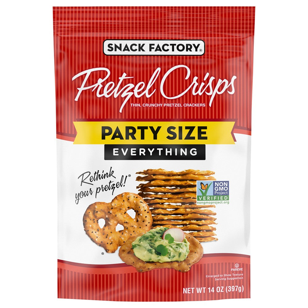 Pretzel Crisps - Pretz Crkr Evrythg Prtysz - Case of 12-14 OZ