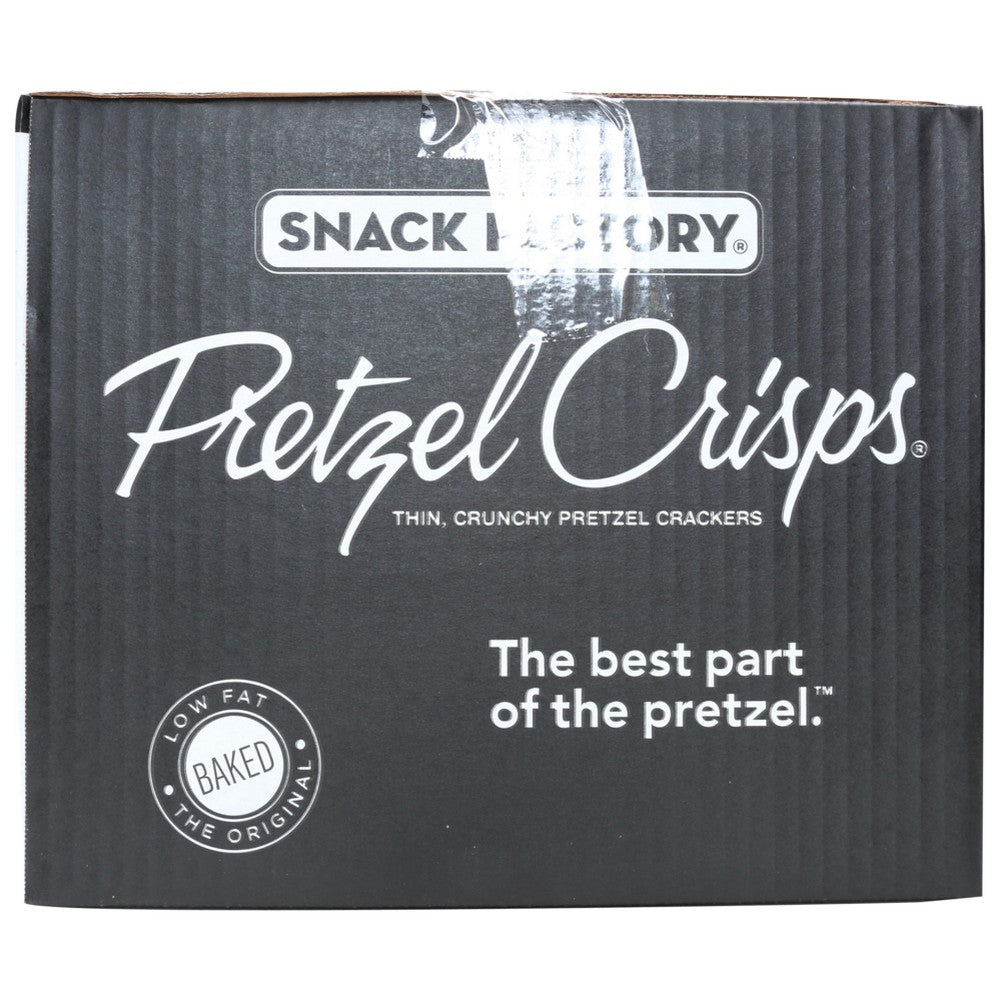 Snack Factory® , Sea Salt & Cracked Pepper Pretzel Crisps  7.2 Ounce,  Case of 12