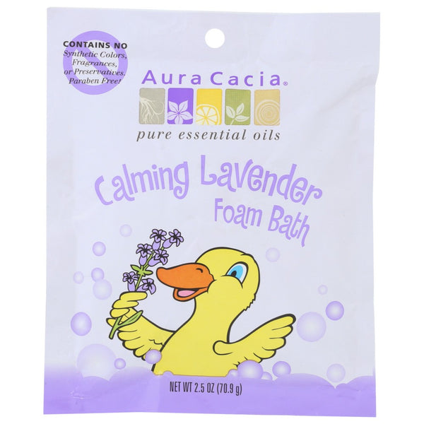 Aura Cacia Bath Foam Kid Calming - 3 Ounce, Case of 6