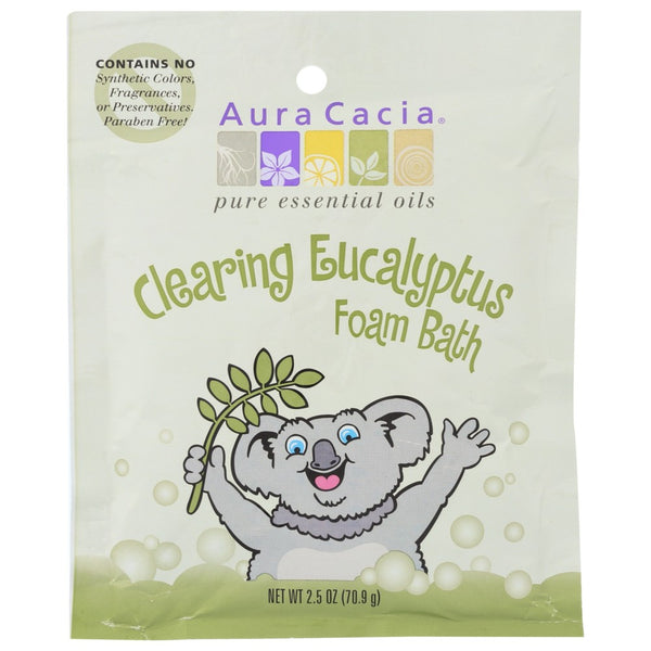 Aura Cacia Bath Foam Kid Clearing - 3 Ounce, Case of 6