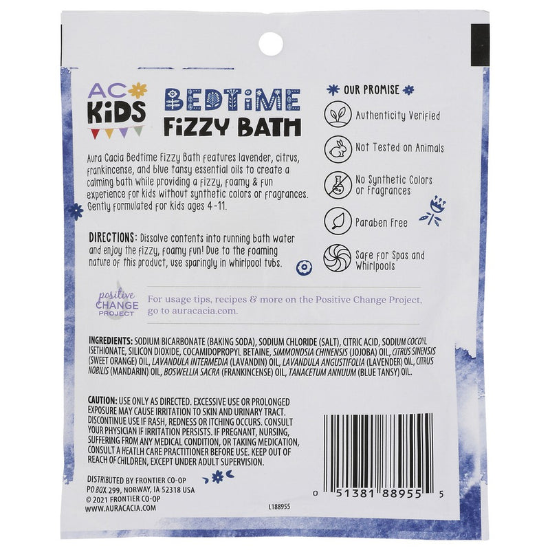 Aura Cacia Bath Bomb Kids Bedtime - 3 Ounce, Case of 6