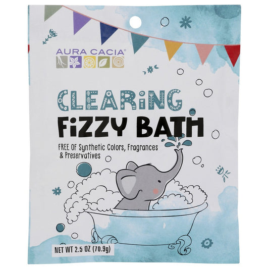 Aura Cacia® ,  Kids Clearing Fizzy Bath 2.5 Ounce,  Case of 6