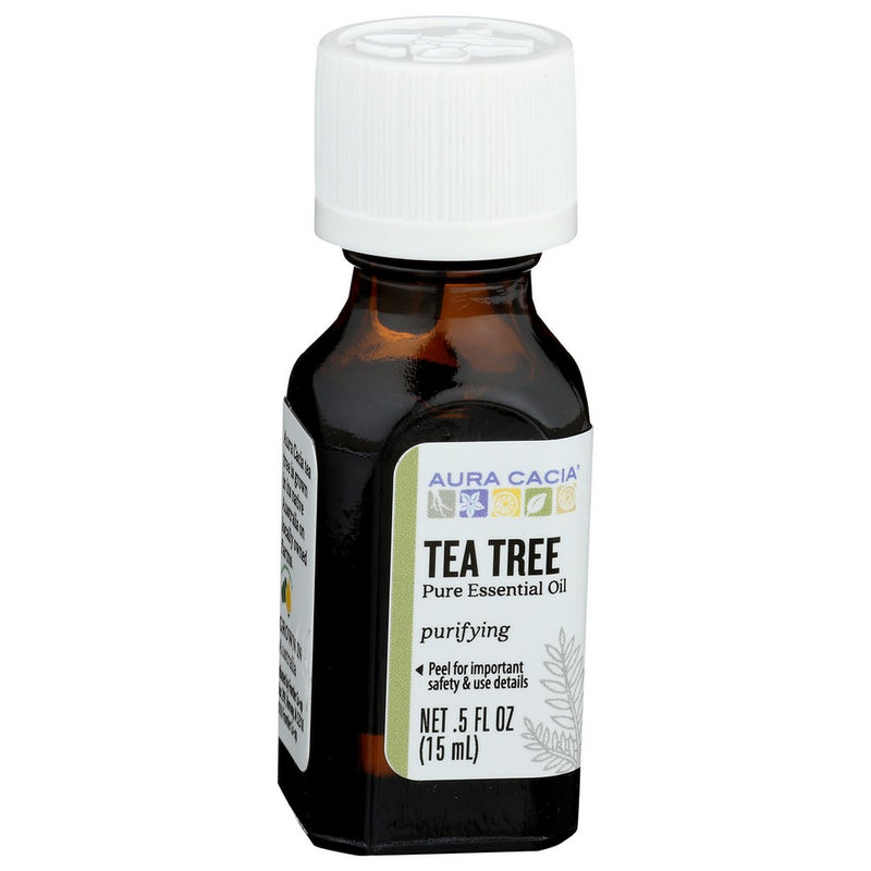 Aura Cacia Essential Oil Tea Tree - 1 Ounce, Case of 1