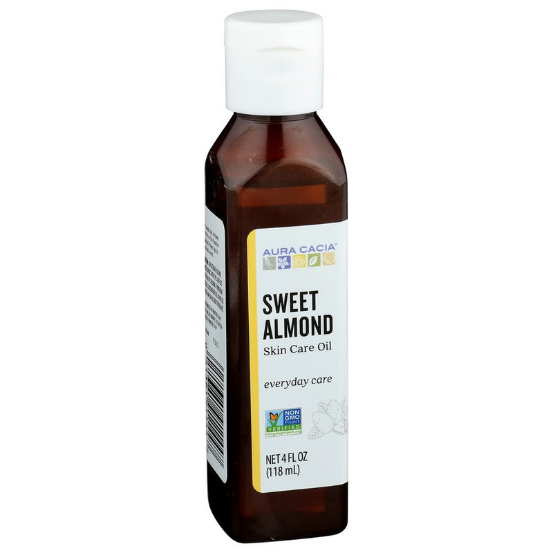 Aura Cacia Oil Skincare Sweet Almond - 4 Ounce, Case of 1