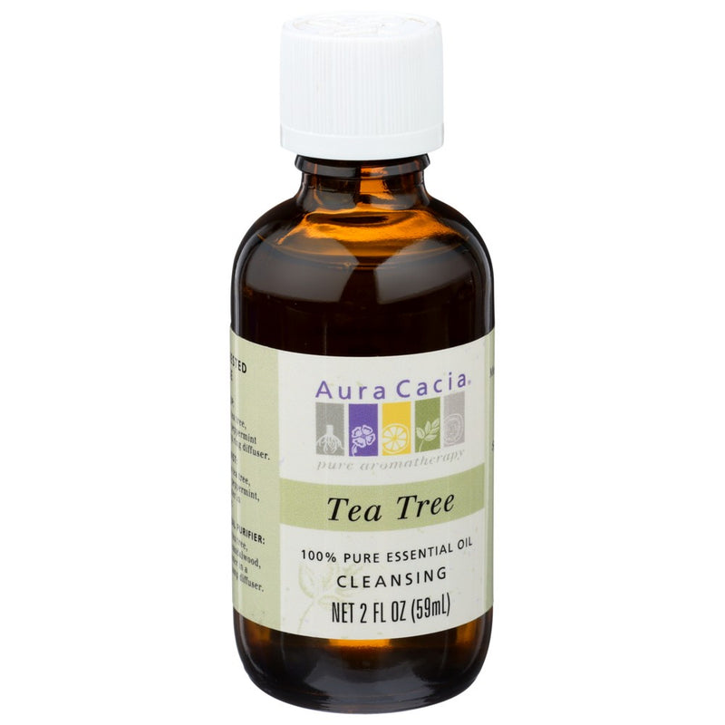 Aura Cacia Essential Oil Tea Tree - 2 Ounce, Case of 1