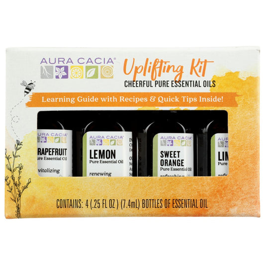 Aura Cacia® ,  Uplifting Essential Oils Kit  ,  Case of 1