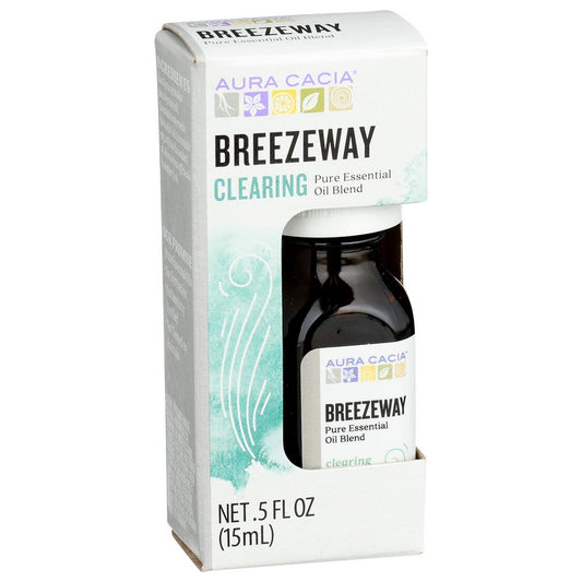 Aura Cacia® , Breezeway Pure Essential Oil Blend 0.5 Fluid Ounce,  Case of 1