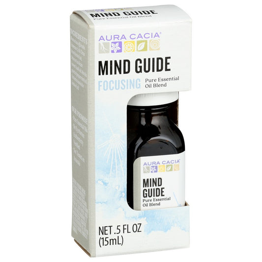 Aura Cacia® , Mind Guide Pure Essential Oil Blend 0.5 Fluid Ounce,  Case of 1