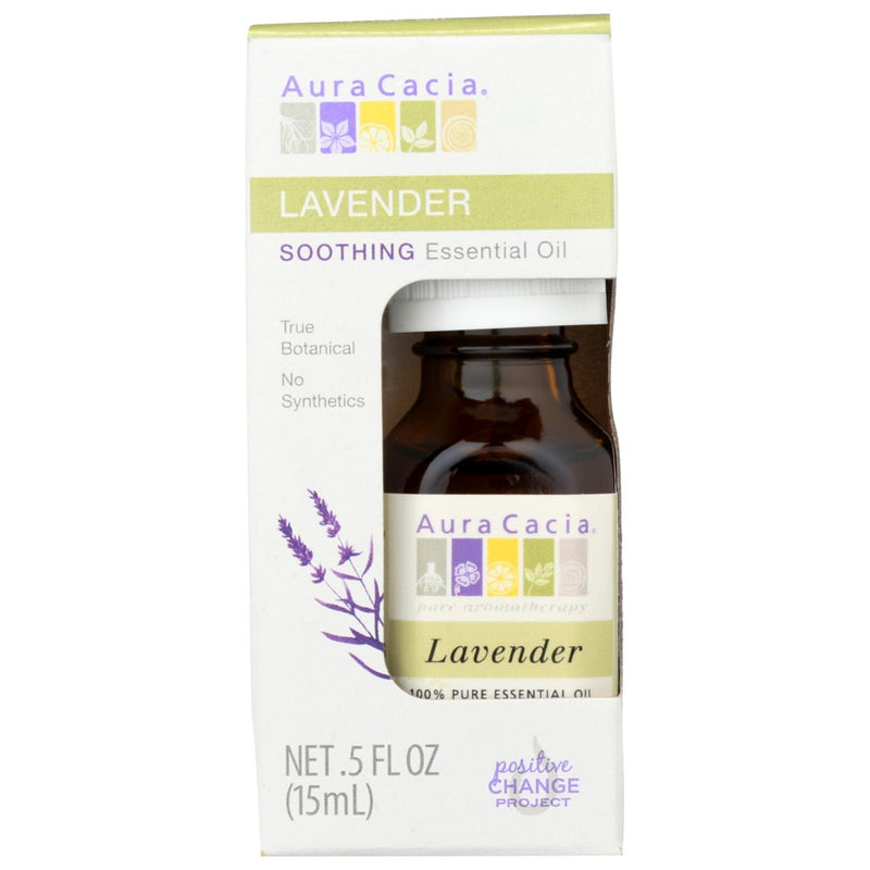 Aura Cacia Oil Essential Lavender Bxd - 1 Ounce, Case of 1