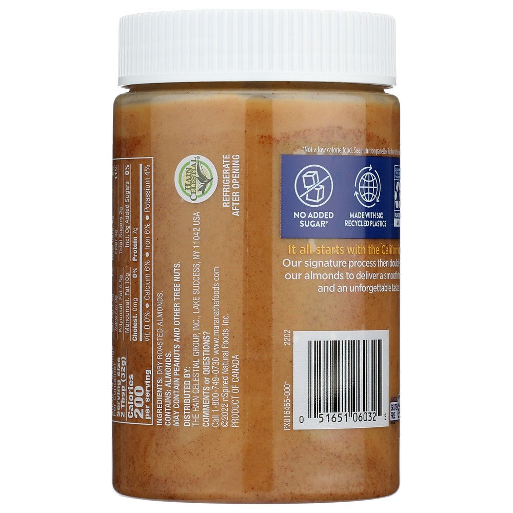 Maranatha 2019933, Creamy Almond Butter 16 Ounce,  Case of 6