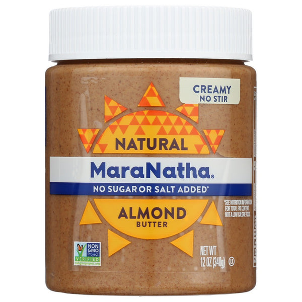 Maranatha Nut Butter Almnd Nstr Nslt - 12 Ounce, Case of 6