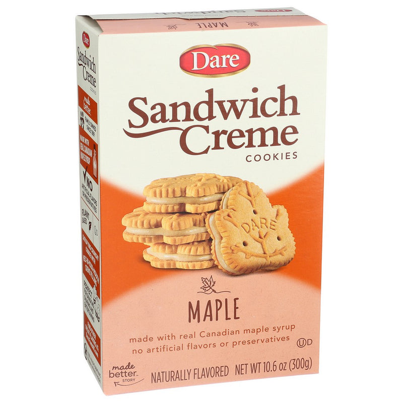 Dare Cookie Maple Creme - 11 Ounce, Case of 12