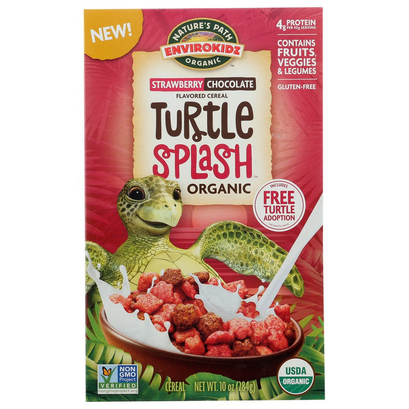 Natures Path Cereal Turtle Splash Organic - 10 Ounce, Case of 12