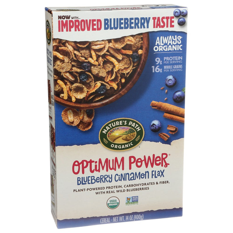 Natures Path Cereal Optimum Organic - 14 Ounce, Case of 12