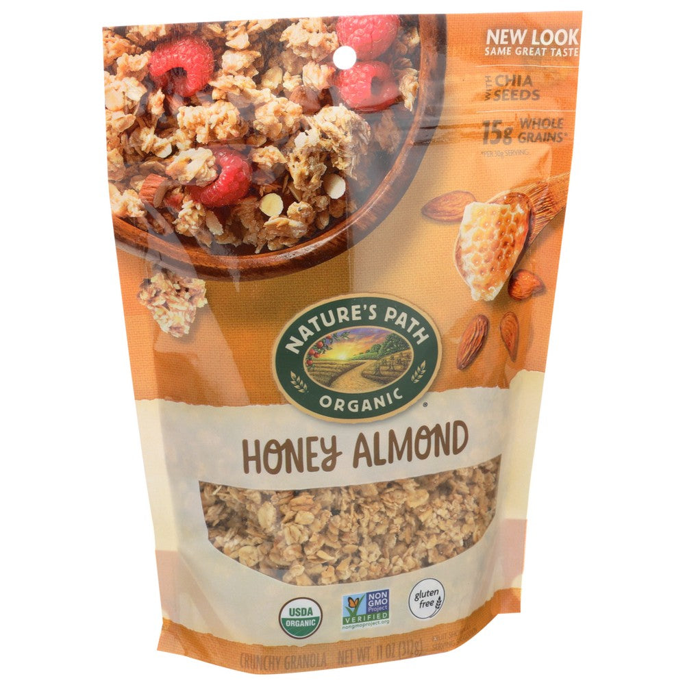 Natures Path Granola Gluten Free Hny Almond Organic - 11 Ounce,  Case of 8