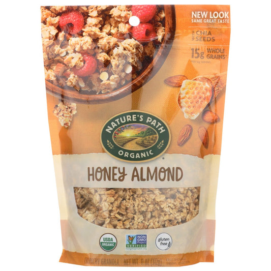 Natures Path Granola Gluten Free Hny Almond Organic - 11 Ounce,  Case of 8