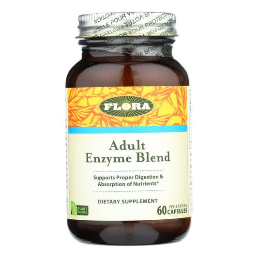 Flora - Enzyme Blend Adult - 1 Each-60 VCAP