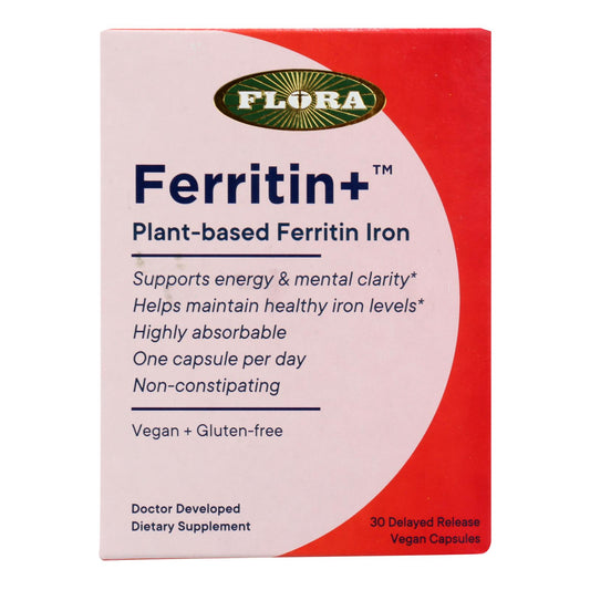 Flora - Ferritin Plus - 1 Each-30 Count