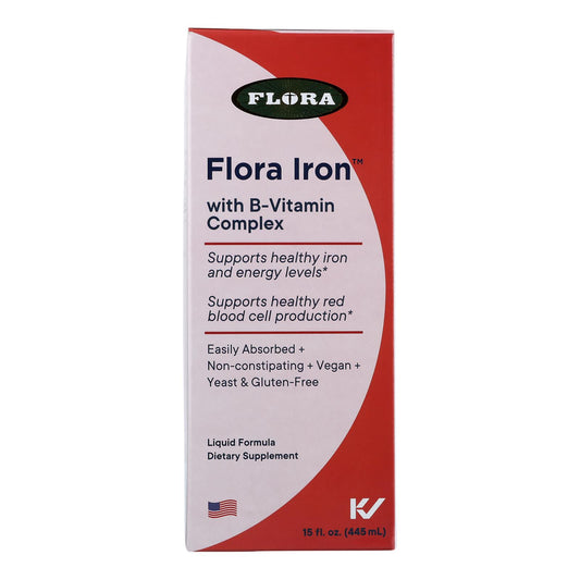 Flora - Flora Iron B Vitamin Cmplx Lq - 1 Each-15 Fluid Ounce