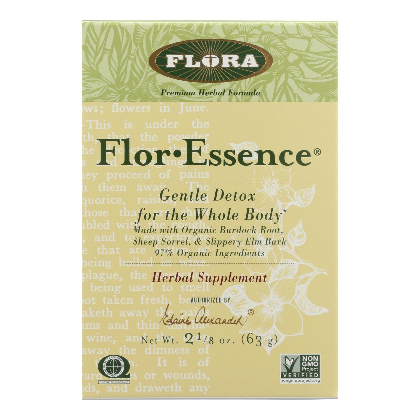 Flora - Detox Flor Essence - 1 Each-2.1 Ounce