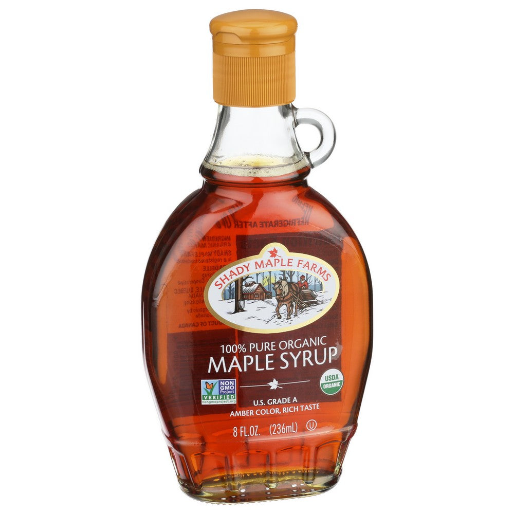 Shady Maple Farm Syrup Ambr Rich Taste Organic - 8 Ounce,  Case of 12