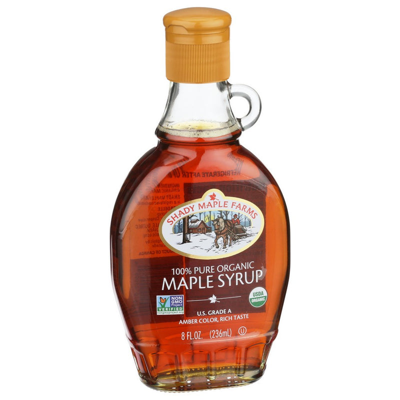 Shady Maple Farm Syrup Ambr Rich Taste Organic - 8 Ounce, Case of 12