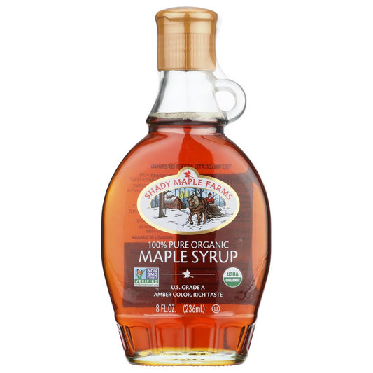 Shady Maple Farm Syrup Ambr Rich Taste Organic - 8 Ounce,  Case of 12