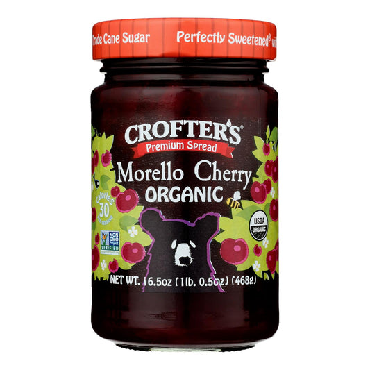 Crofters - Prem Sprd Mrlo Cherry - Case of 6-16.5 Ounce