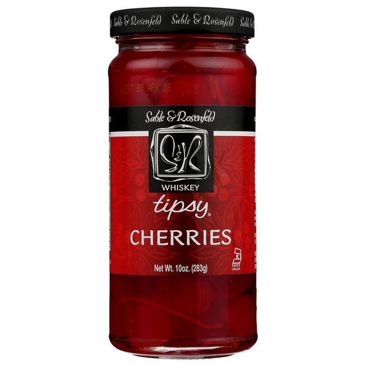 Sable & Rosenfeld Tipsy Cherries Whiskey - 10 Ounce,  Case of 6