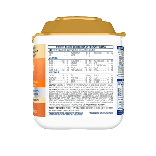 Similac 360 Total Care Sensitive For Fussiness & Gas Milk-Based Powder Infant Formula Tub With Prebiotics, 20.1 Ounce, 4 Per Case