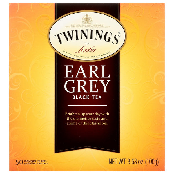 Twining Tea Tea Earl Grey - 50 Bag, Case of 6