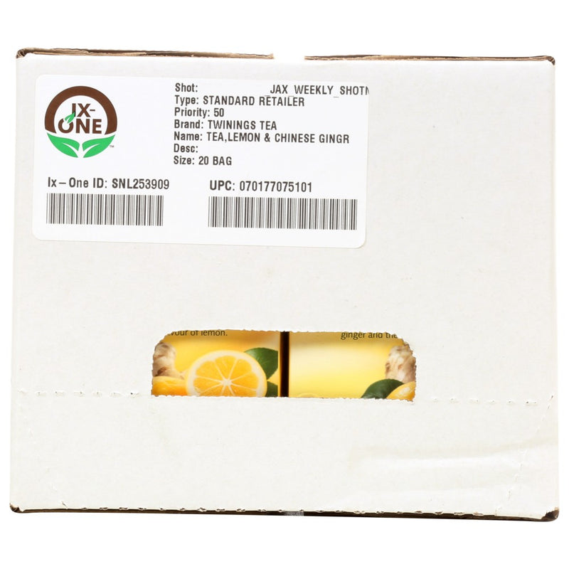 Twining Tea Tea Lemon & Ginger - 20 Bag, Case of 6