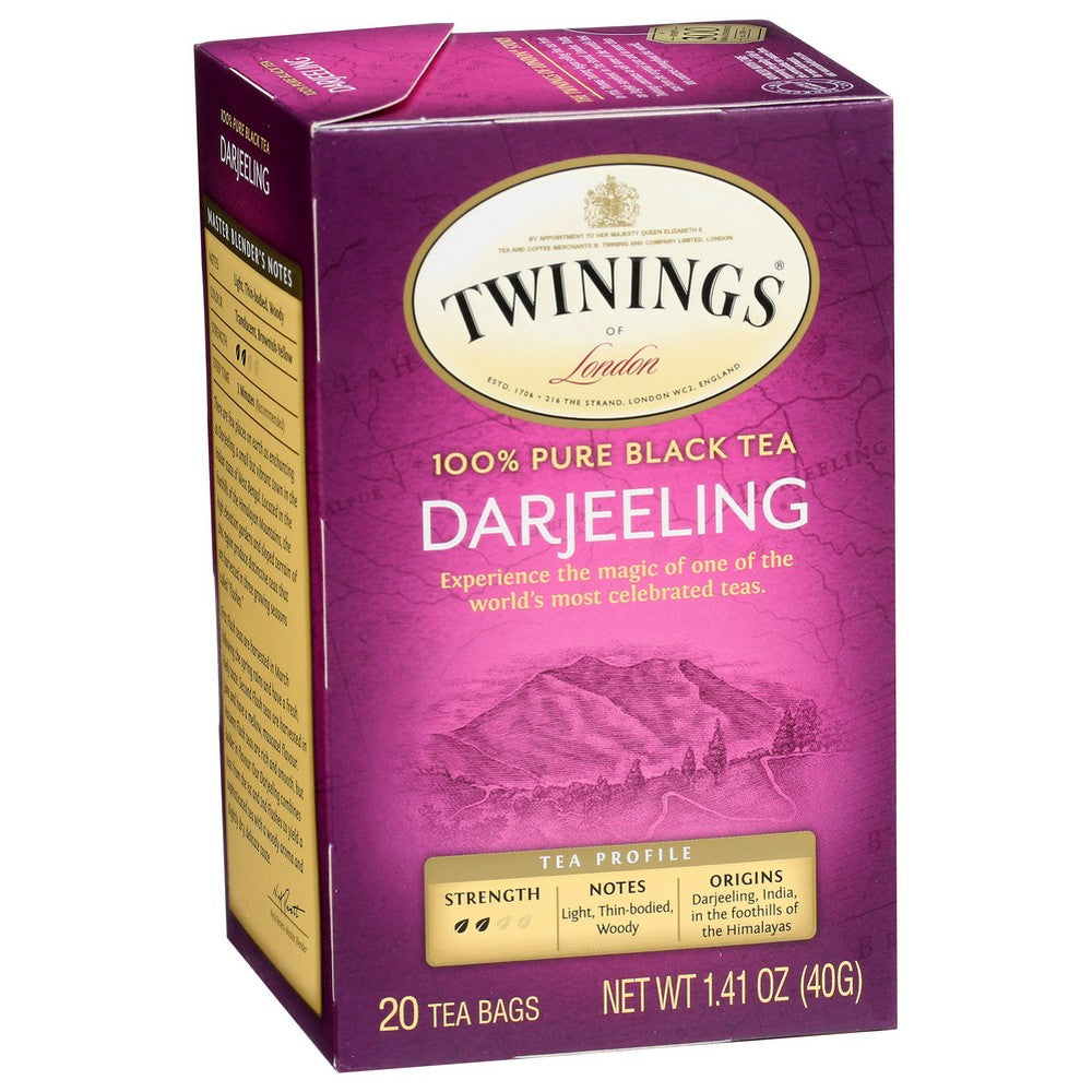 Twining Tea Tea Darjeeling - 20 Bag,  Case of 6