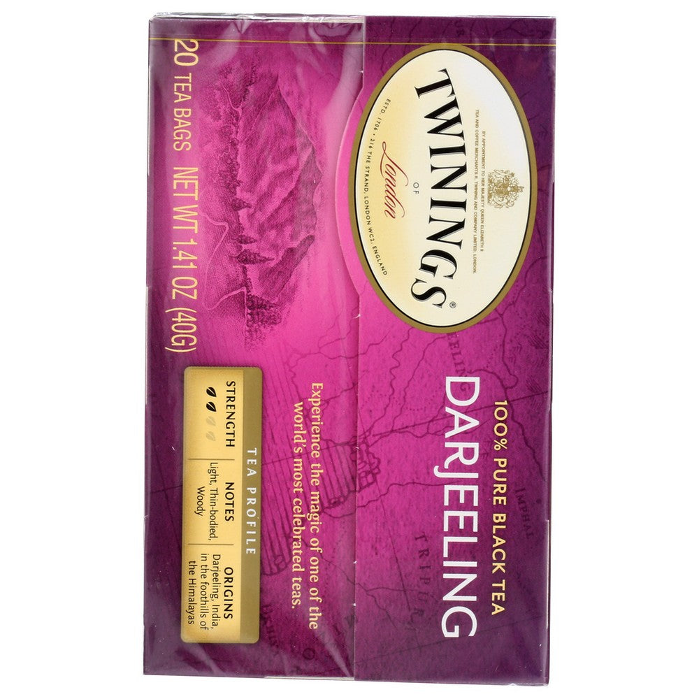 Twining Tea Tea Darjeeling - 20 Bag,  Case of 6