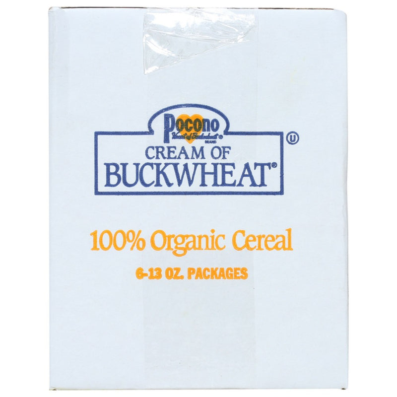 Pocono Cereal Cream Bckwht Organic - 13 Ounce, Case of 6