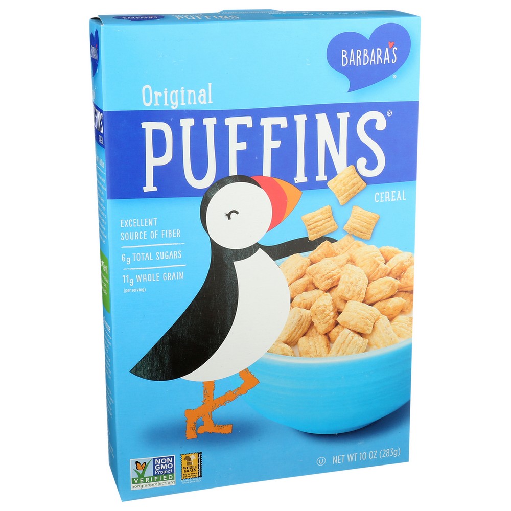 Barbara's® 20609, Barbara's Puffins Cereal, Original, 10 Oz. Box,  Case of 12