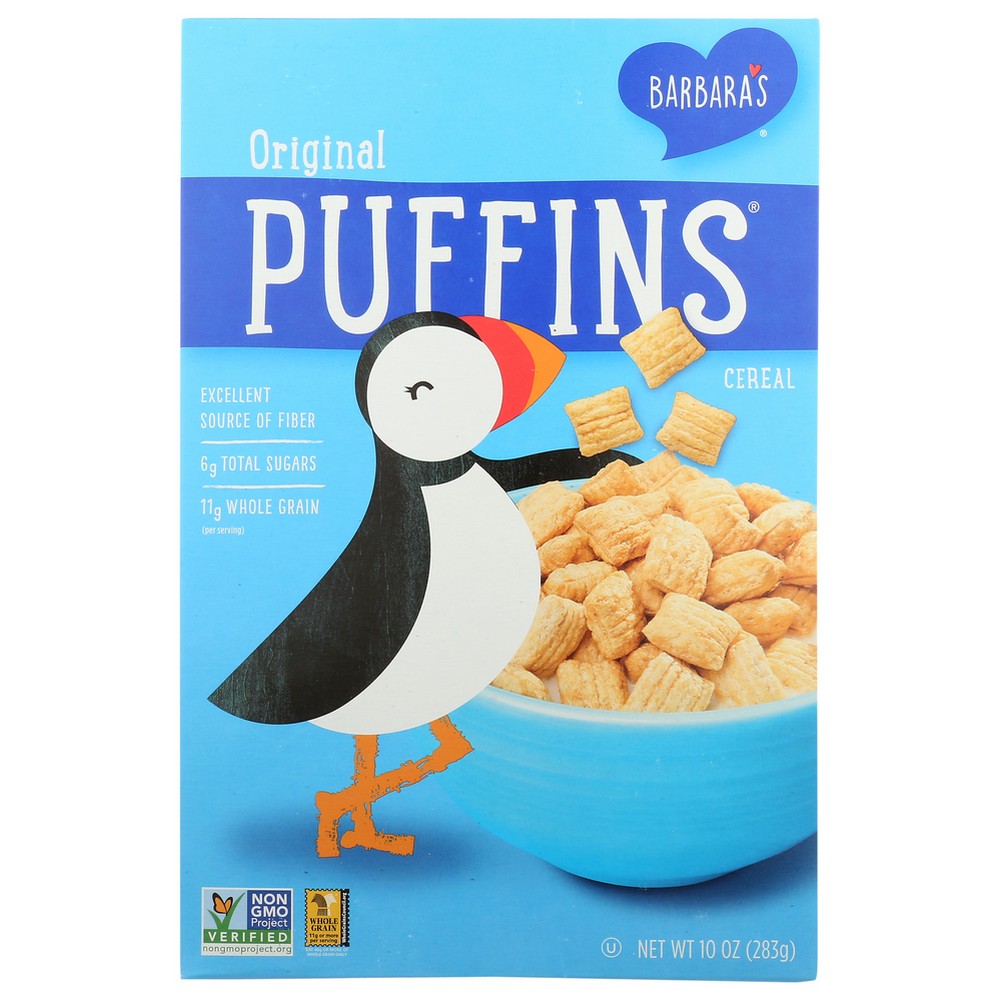 Barbara's® 20609, Barbara's Puffins Cereal, Original, 10 Oz. Box,  Case of 12