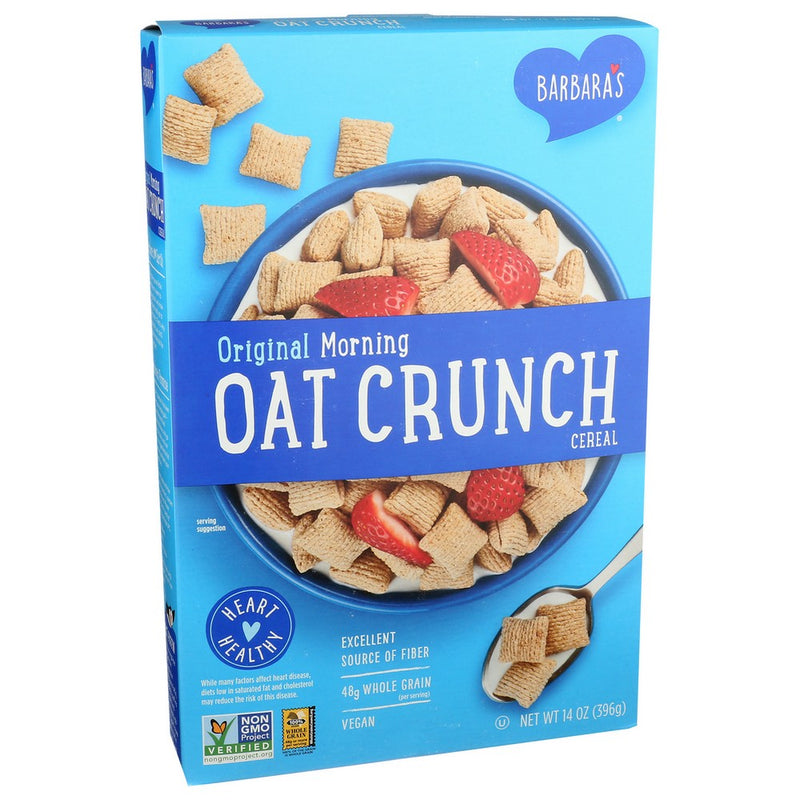 Barbaras Cereal Mrnng Oat Crunch Orig - 14 Ounce, Case of 12