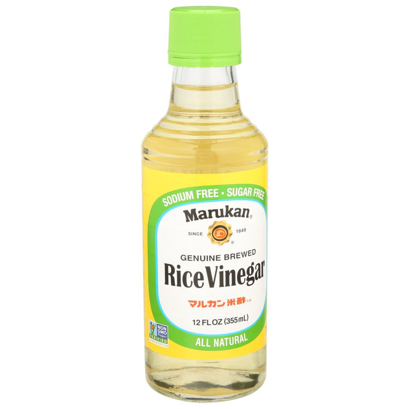 Marukan Vinegar Rice Genuine Brwd - 12 Fluid Ounce, Case of 6