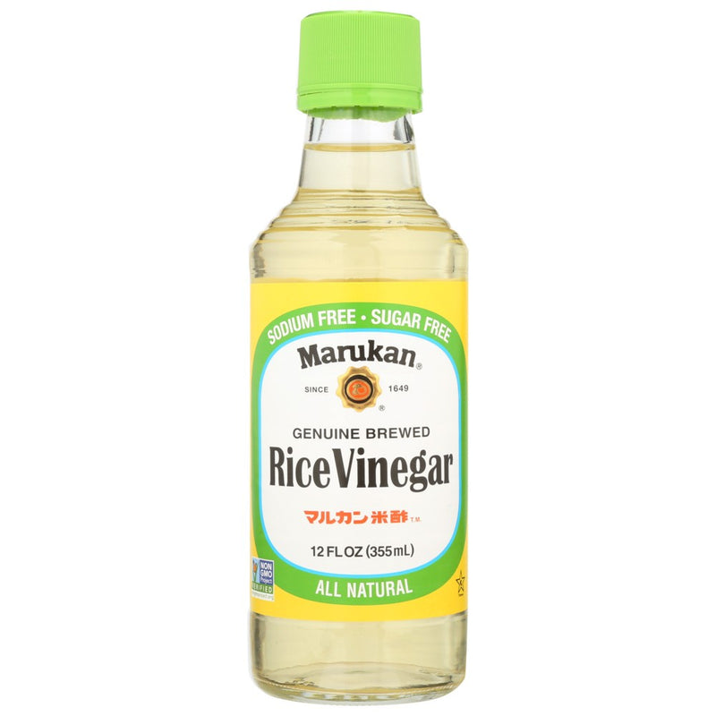 Marukan Vinegar Rice Genuine Brwd - 12 Fluid Ounce, Case of 6