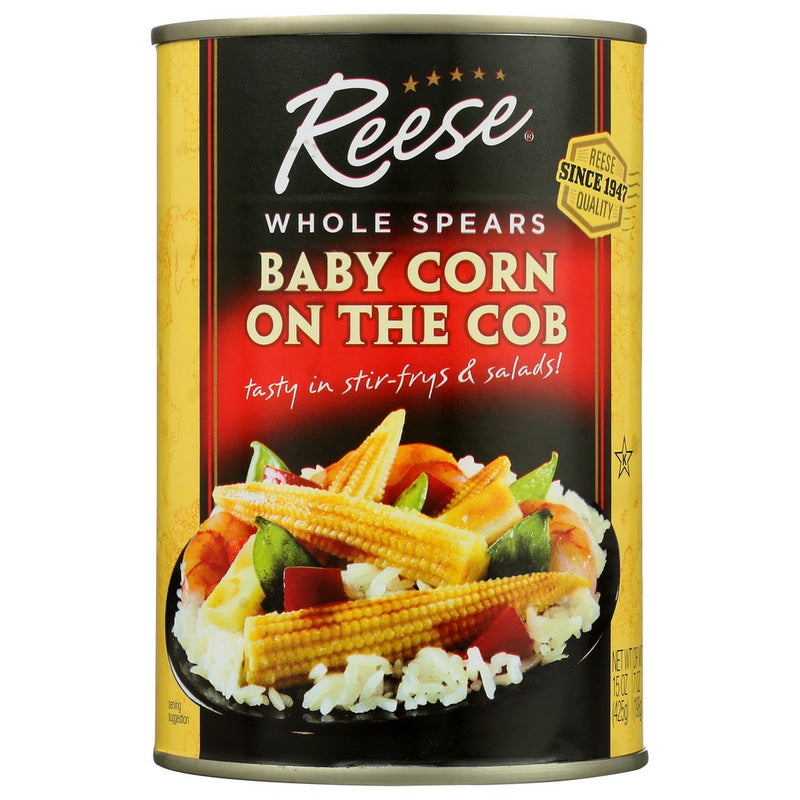 Reese® , Baby Corn On The Cob Corn 15 Ounce,  Case of 12