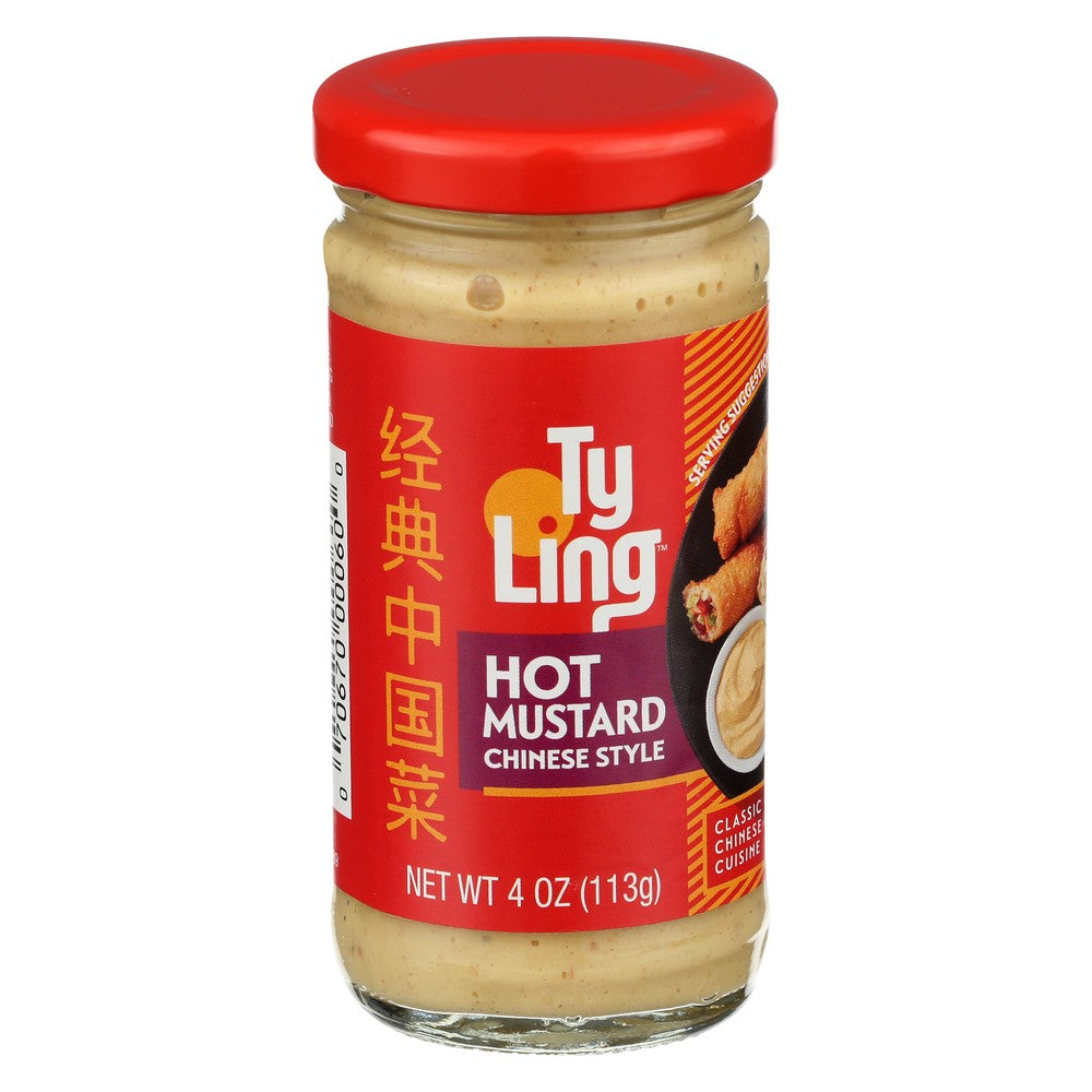 Ty Ling® , Hot Mustard Mustard 4 Ounce,  Case of 12