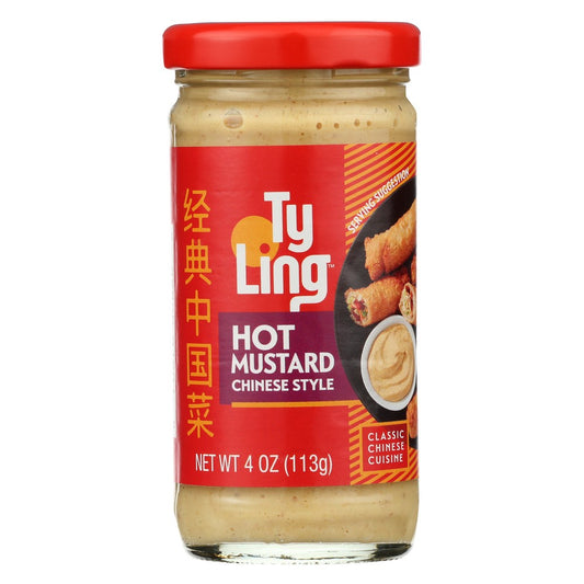 Ty Ling® , Hot Mustard Mustard 4 Ounce,  Case of 12