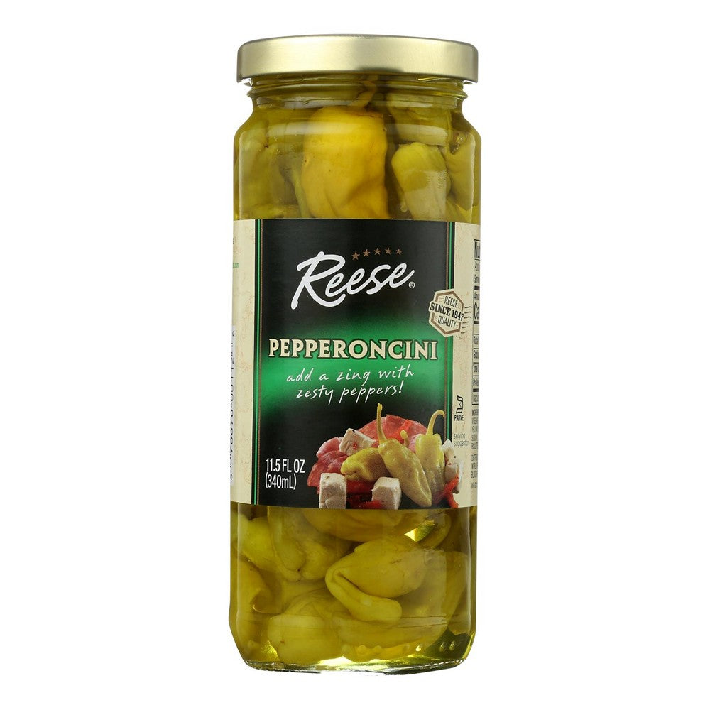 Reese Pepperoncini - Jar - Case of 12 - 11.5 oz