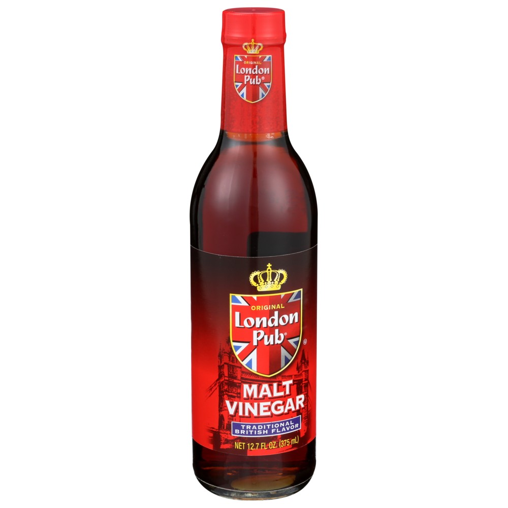 London Pub , London Pub Traditional British Flavor Malt Vinegar, 12.7 Oz.,  Case of 6