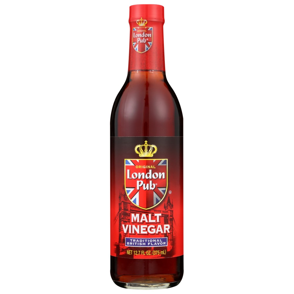 London Pub , London Pub Traditional British Flavor Malt Vinegar, 12.7 Oz.,  Case of 6