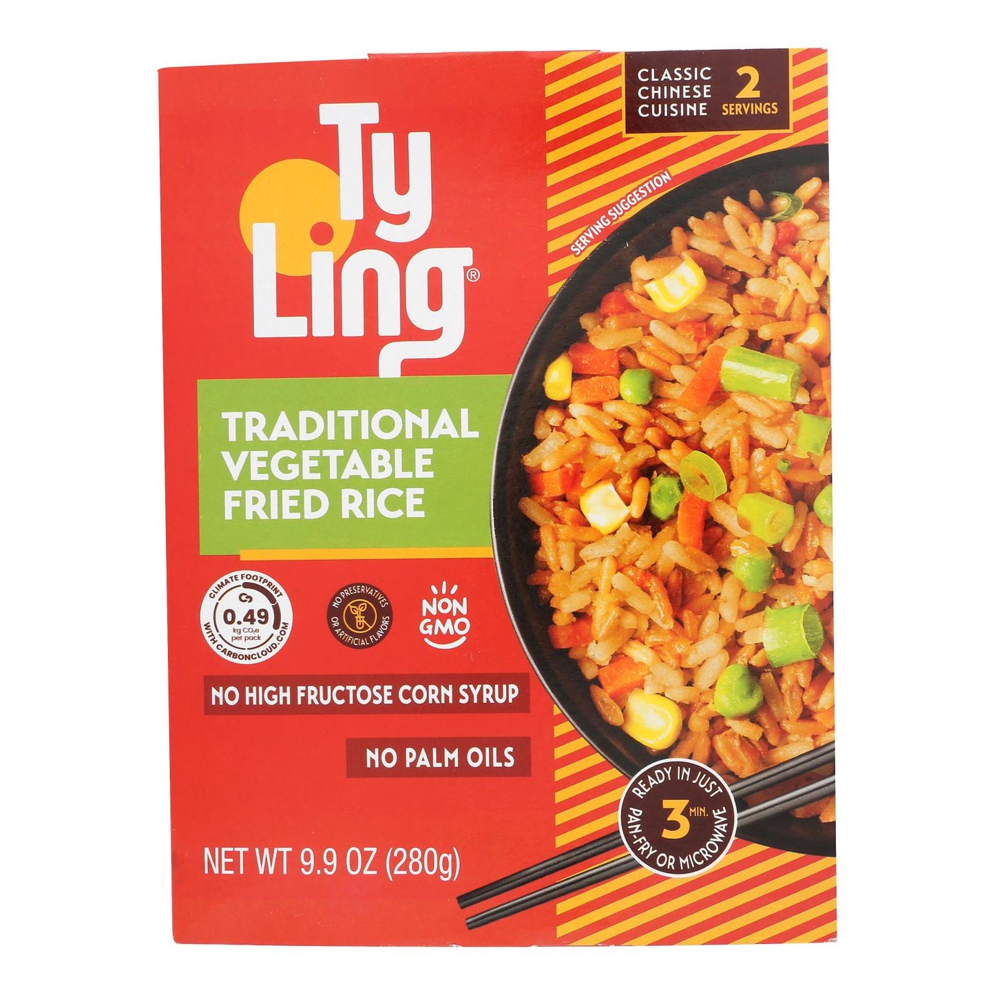 Ty Ling - Rice Fried Traditnl Vege - Case of 10-9.9 Ounce